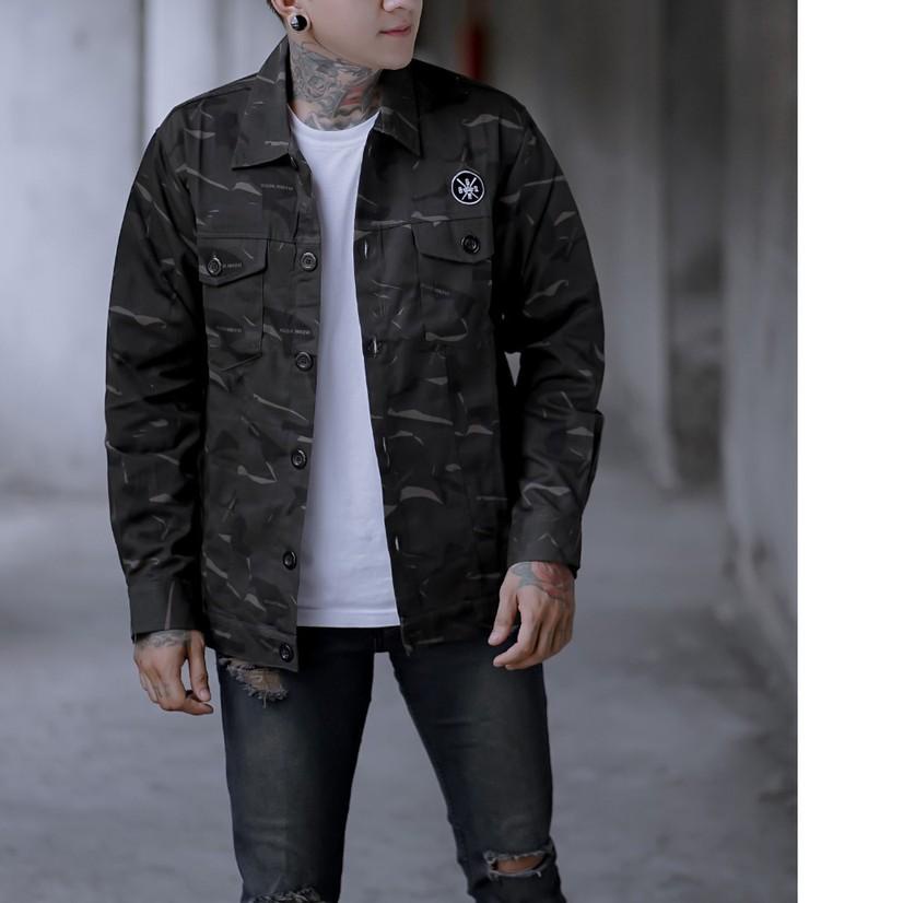 ♣ Jaket army premium/ kemeja camo premium/ jaket camo premium bgsr pria ♪
