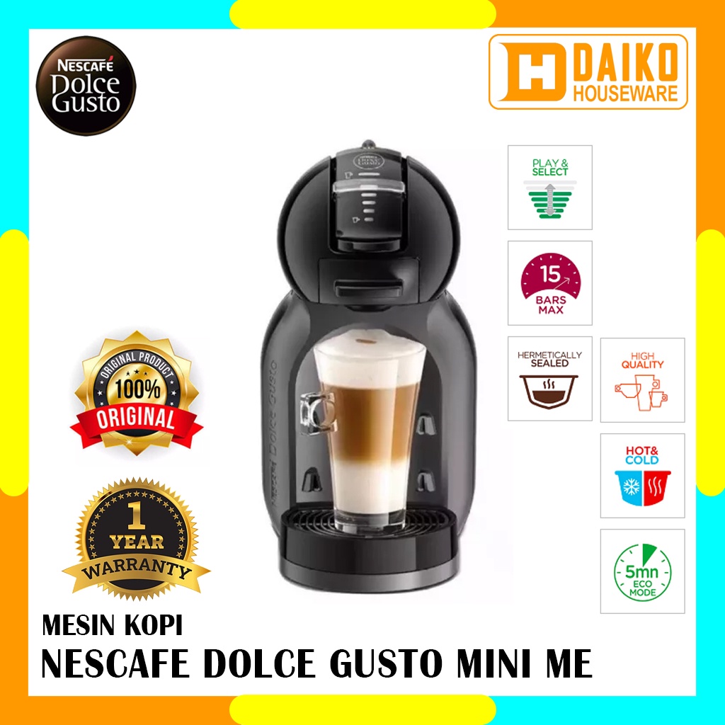 Mesin Kopi NDG Nescafe Dolce Gusto Mini Me Garansi Resmi 1 Tahun Original