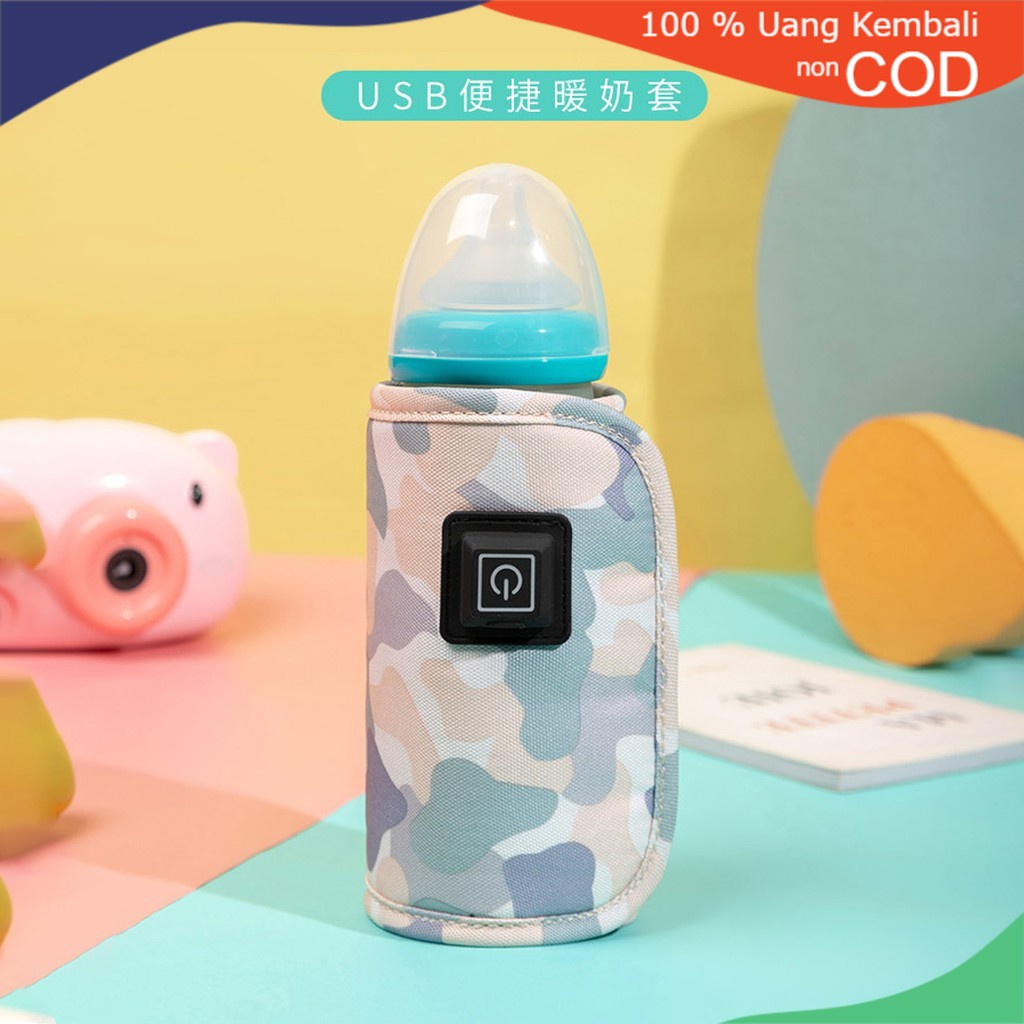 Tas Penghangat Botol Susu Bayi Portable dengan USB untuk Outdoor / PENGHANGAT BOTOL SUSU PEMANAS BOT