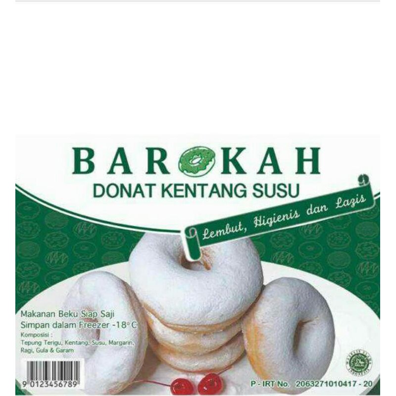 

Donat Kentang Susu