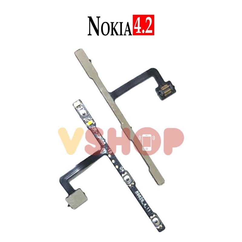 FLEXIBEL POWER ON OFF - FLEXIBLE VOLUME NOKIA 4.2 TA1184 TA1133 TA1149