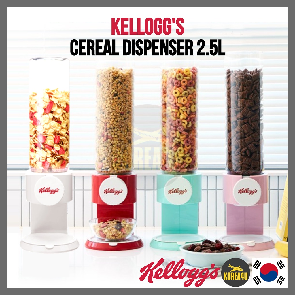 Jual [Kellogg's] Cereal Dispenser Dry Food Container 2.5L / Wadah