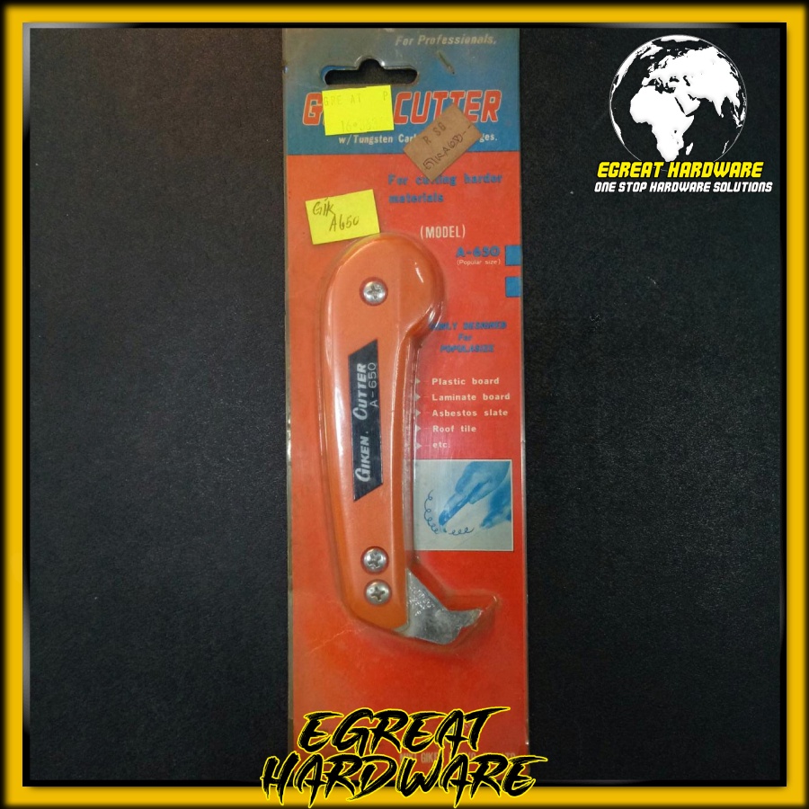 

Pisau Cutter Giken A650 Plastic Cutter TCT Tungsten Carbide Edges