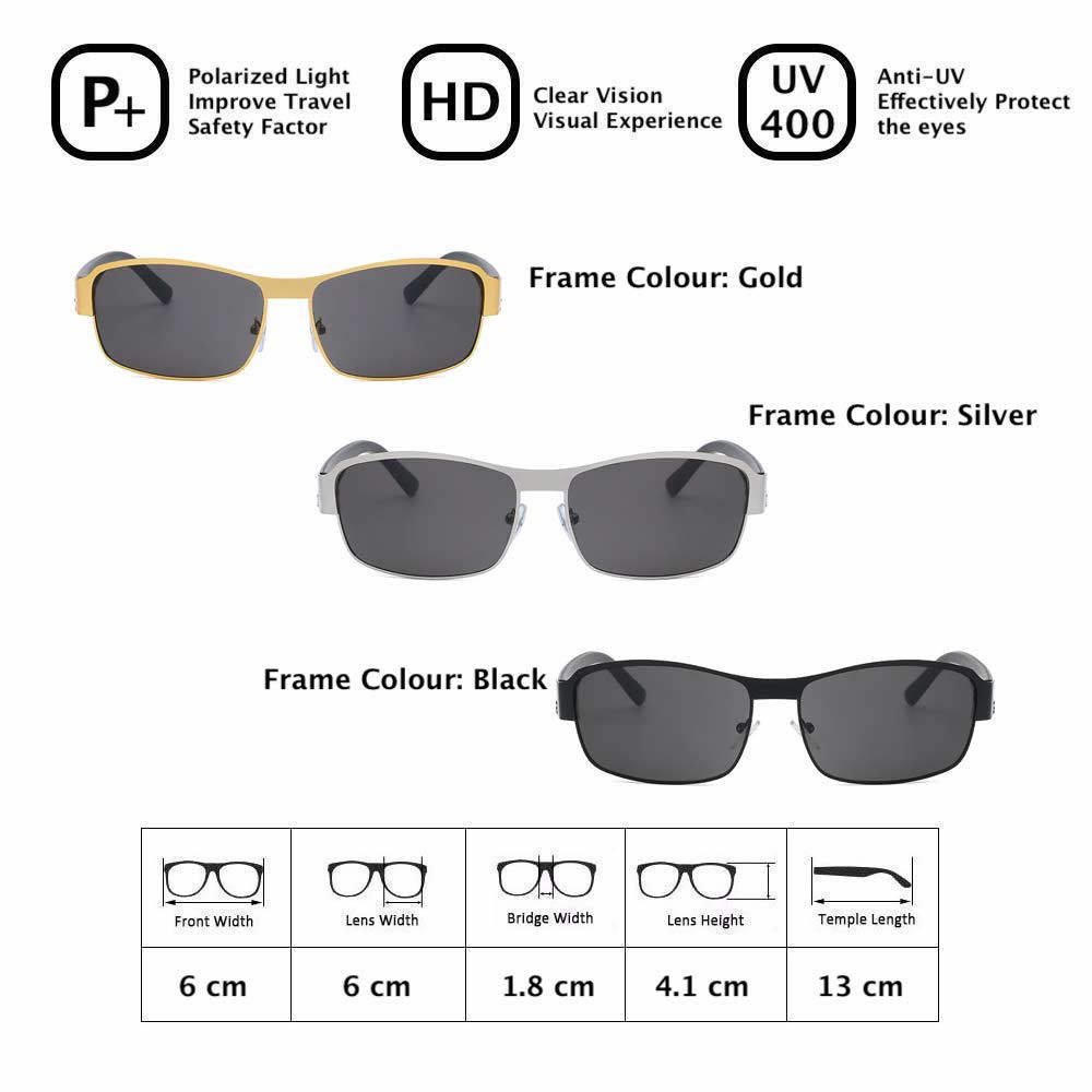 Kacamata Photocromic [ Hitam ] Lensa Anti Radiasi - Fashion Pria &amp; Wanita - Design Korea - HM673