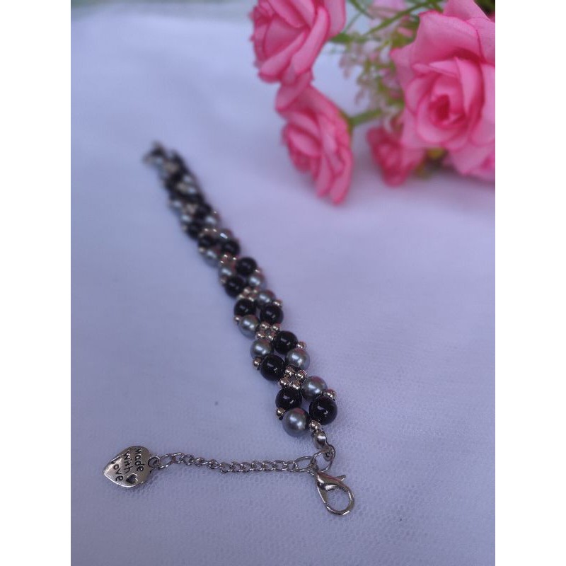 Pengait | konektor mutiara | penghubung tali masker unik dan cantik