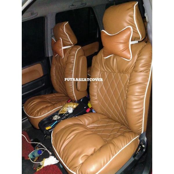 Sarung jok mobil motif sofa CR-V Datsun Go Agya Alya jazz dll BAHAN TOP1