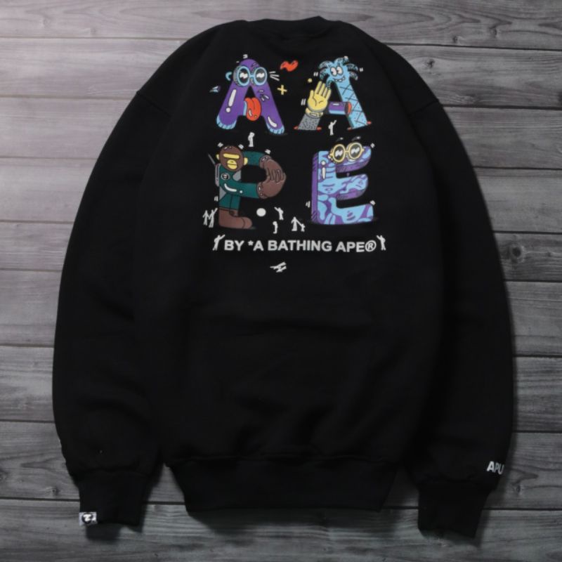 Sweatershirt Aape Premium - Sweater Crewneck Aapenow