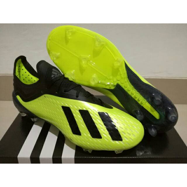 Sepatu Bola - Adidas X 18.1 Next Gen Team Mode YELLOW