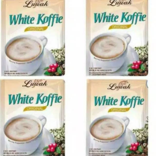 

Luwak white koffie renteng / white coffee 1pcs