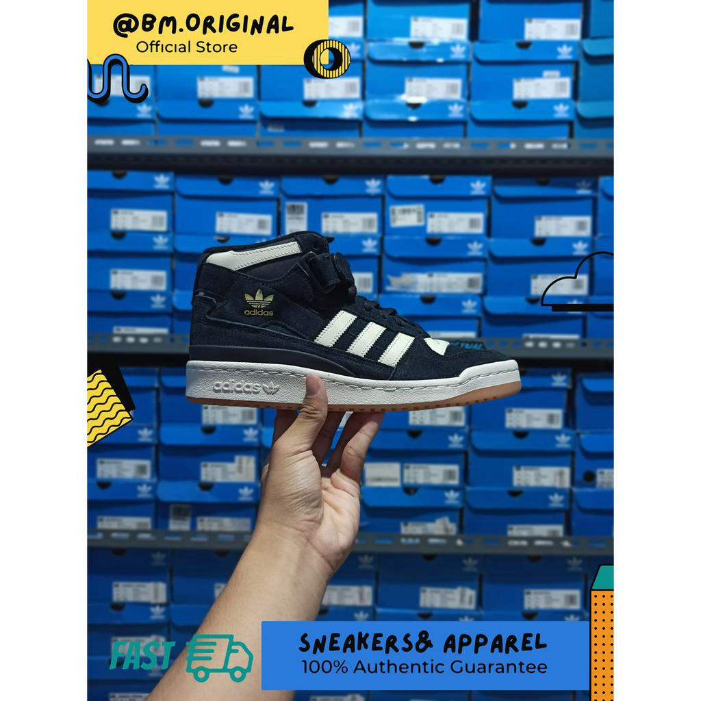 Adidas Forum Mid Core Black Cream White Gum FZ6252