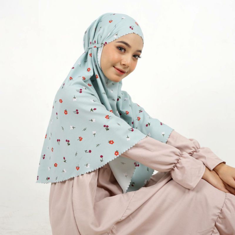 bergo motif / bergo tali / hijab tali / hijab motif