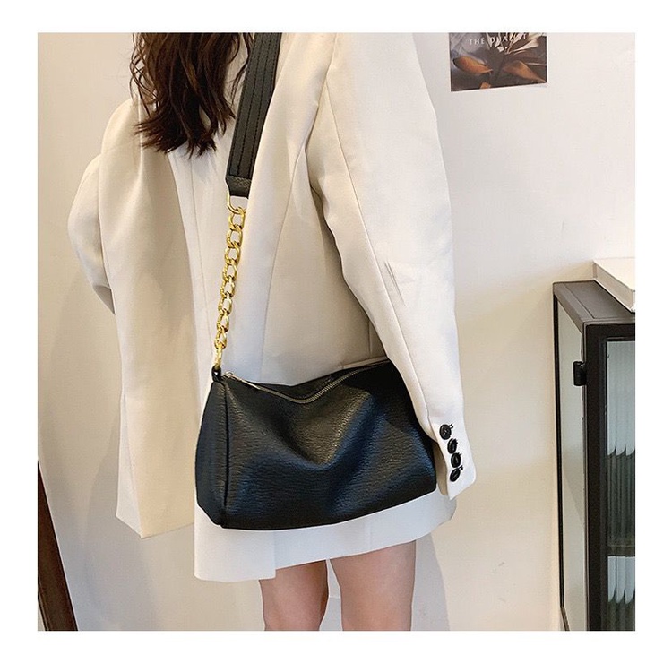 BJ15649 - BEIGE/BLACK/COFFEE/KHAKI/WHITE - TAS WANITA SLEMPANG JINJING TOTEBAG HANDBAG FASHION IMPORT MODIS ELEGAN TERMURAH TERLARIS TERBARU BAGSTORE JAKARTA TAS BATAM ELJ5649 LT1965 BQ3314 CR7764