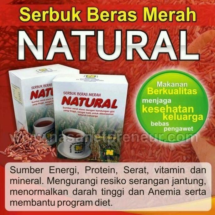 

SERBUK BERAS MERAH NATURAL BESAR 500GRAM - AGEN NASA DEPOK 1