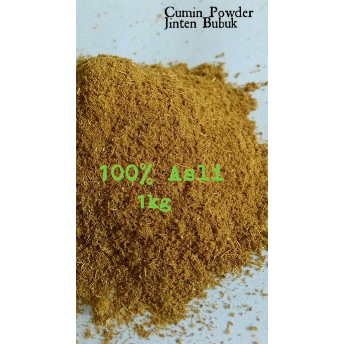 

Cumin Powder / Jinten Bubuk / Cumin Ground 100% - 1Kg