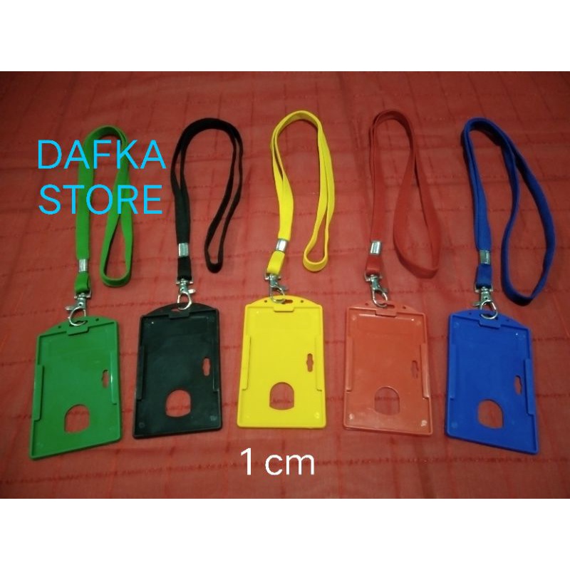 

Tali ID kait 1 cm dan ID Card Holder AMiCA