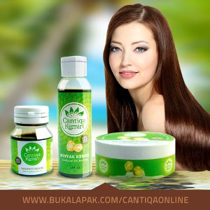 promo Paket Perawatan Rambut Cantiqa Kemiri by LARVA