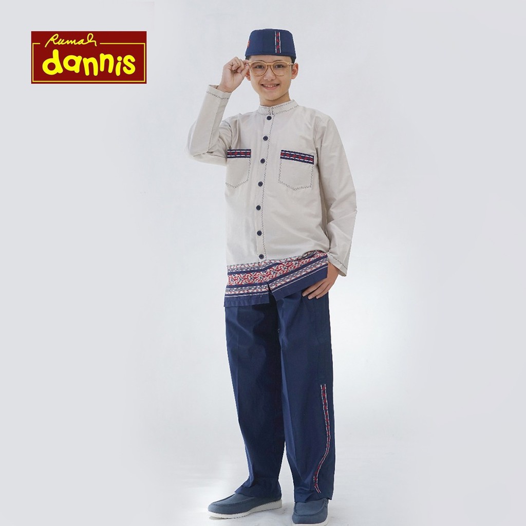 Dannis/ Koko anak Dannis D'Tenun Navy