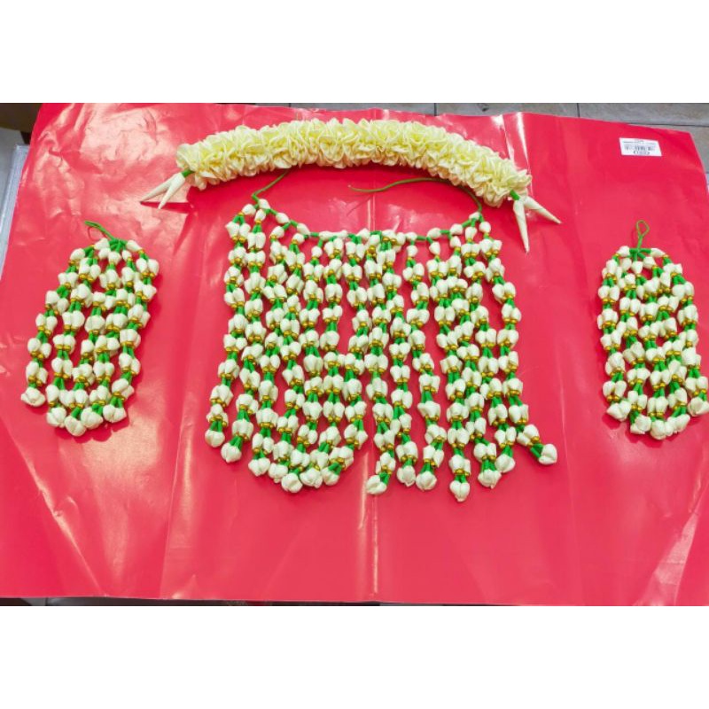 set assesoris melati pengantin adat minang padang