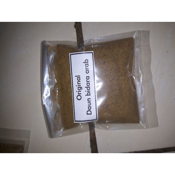 

daun bidara arab 100gr serbuk / powder / bubuk asli tanpa campuran