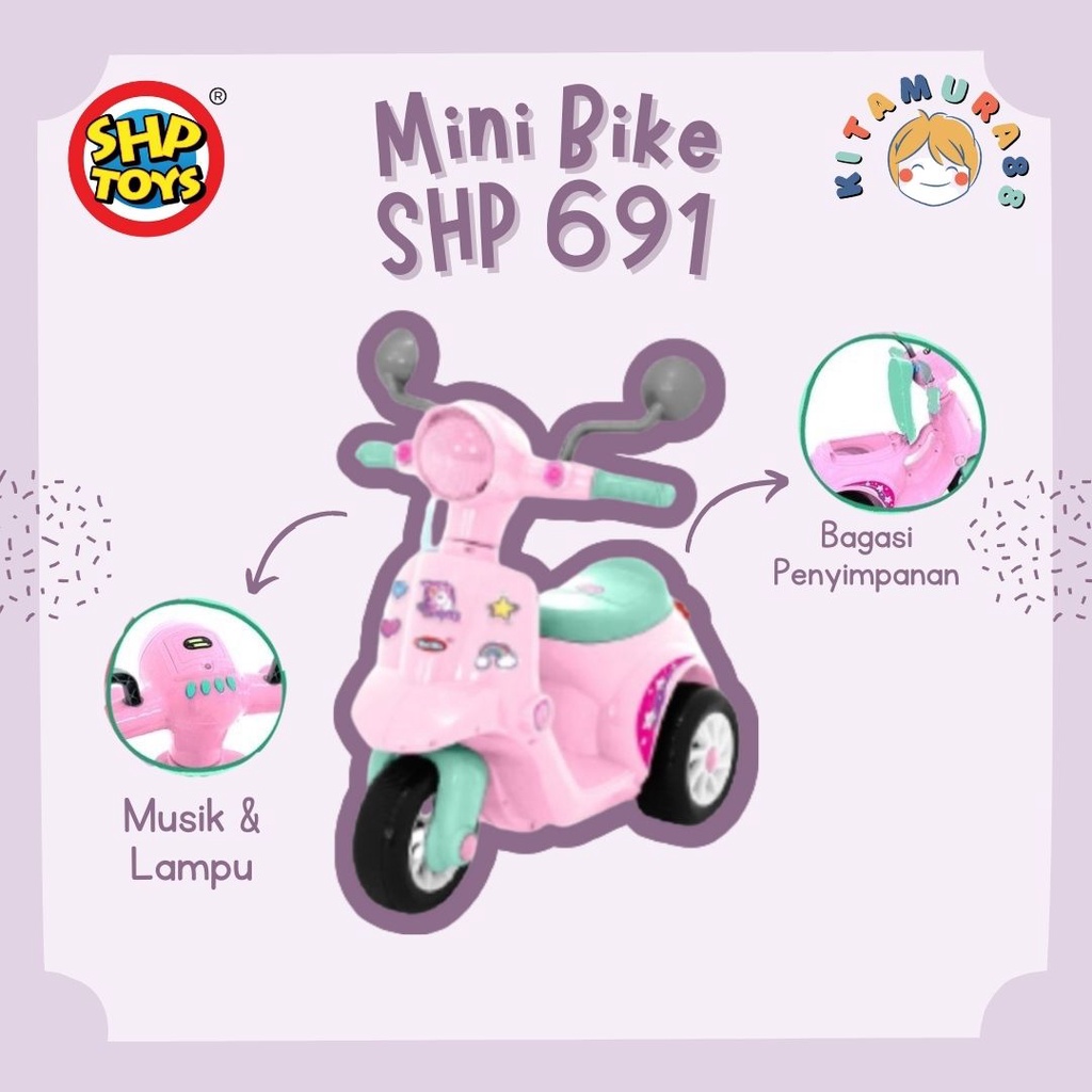 Mainan Anak Mini Bike Mb 691 SHP TOYS - Maenan Motoran