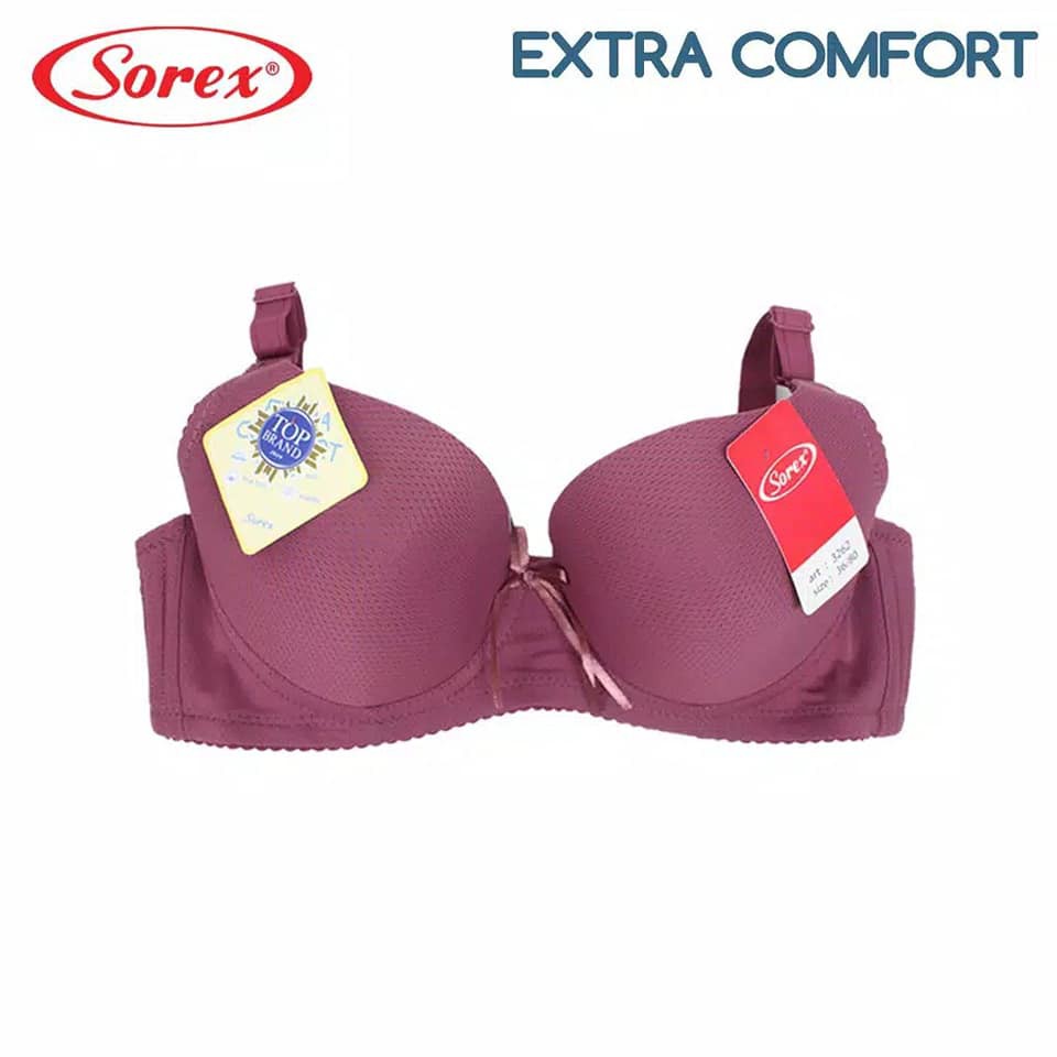 Bra Sorex 3262  Size 36 - 42 Kawat Busa Ekstra Comfort