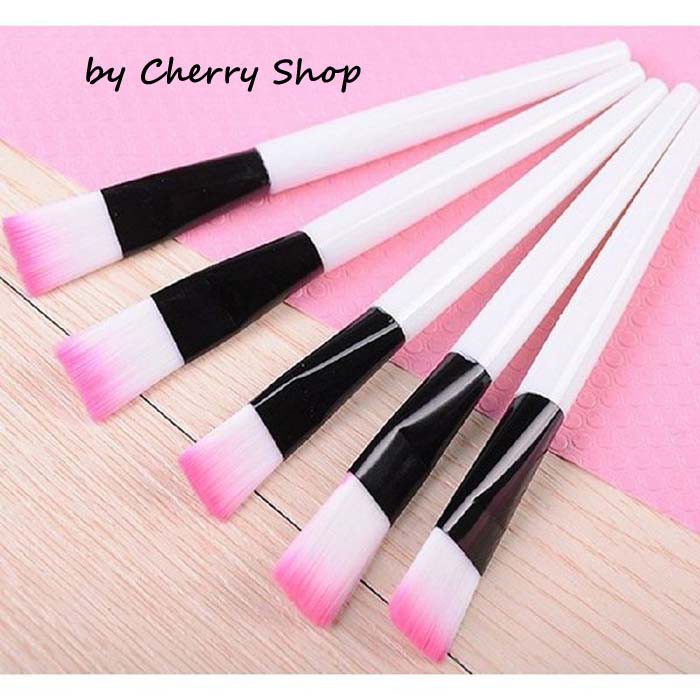 [COD] [KUALITAS BAGUS] Kuas Masker Pink &amp; Putih Kuas Make Up Kuas Masker DIY Bulu LembutCherry Shop