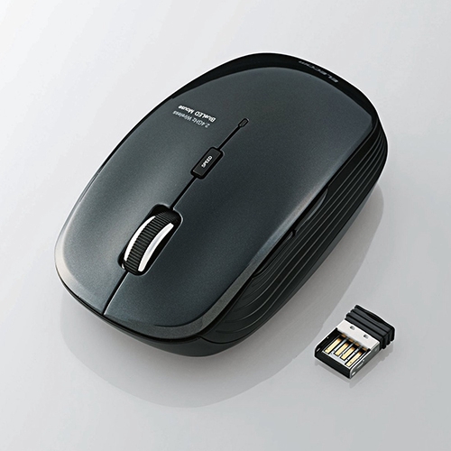 Elecom Blue LED Mouse Side Buttons 5 Buttons