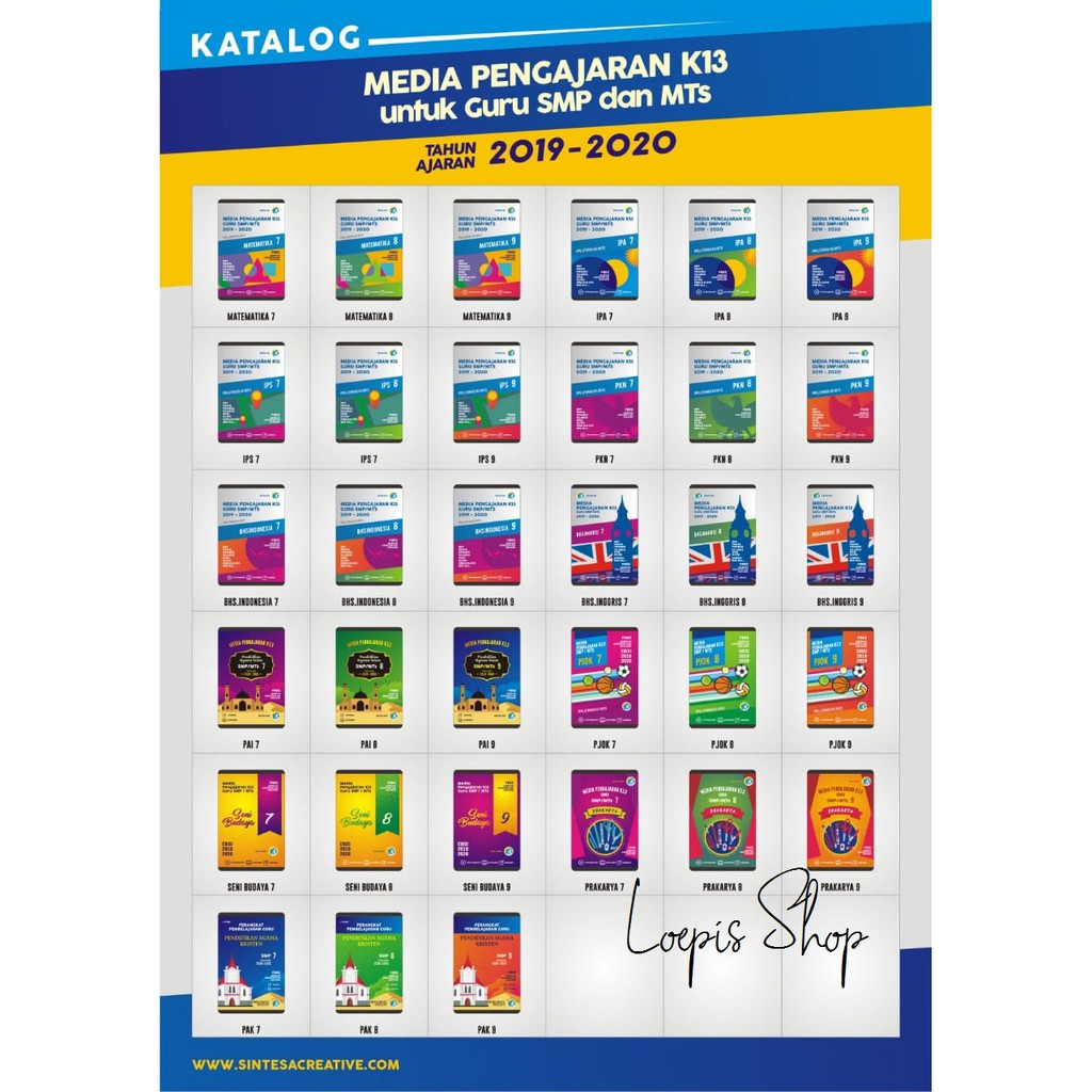 Paket Cd Rpp Smp Mts Kelas 7 8 Dan 9 Kur 2013 Ta 2019 2020