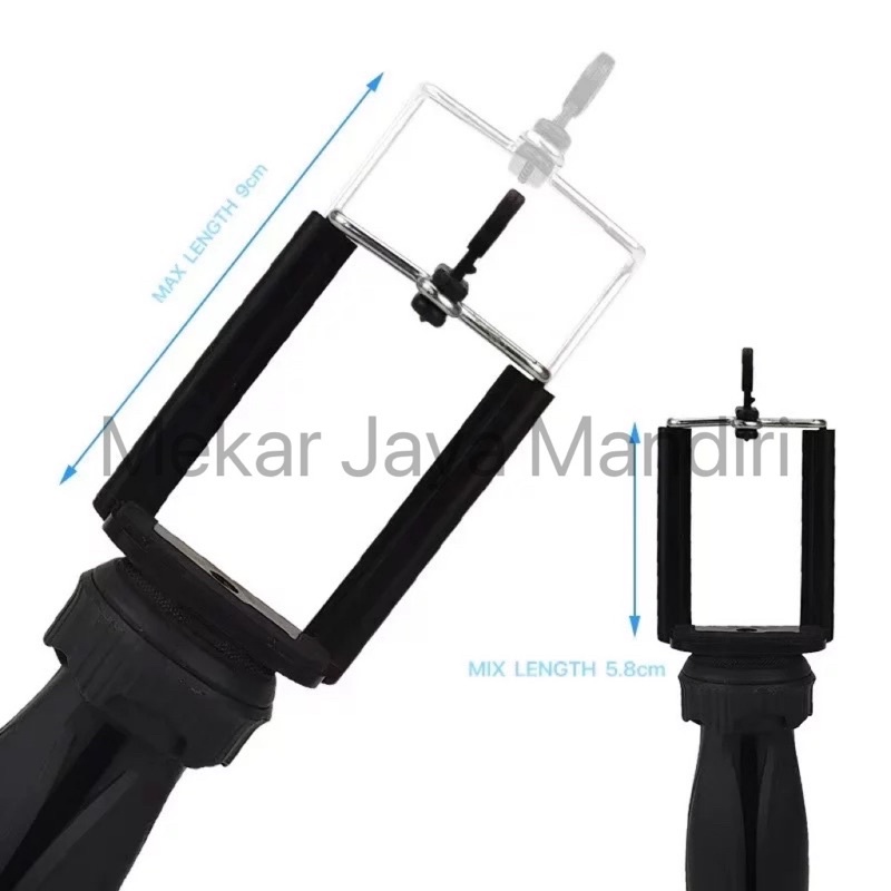 STAND HP PHONE HOLDER STABILITAS 360 DERAJAT UNIVERSAL TRIPOD HANPHONE ADJUSTABLE