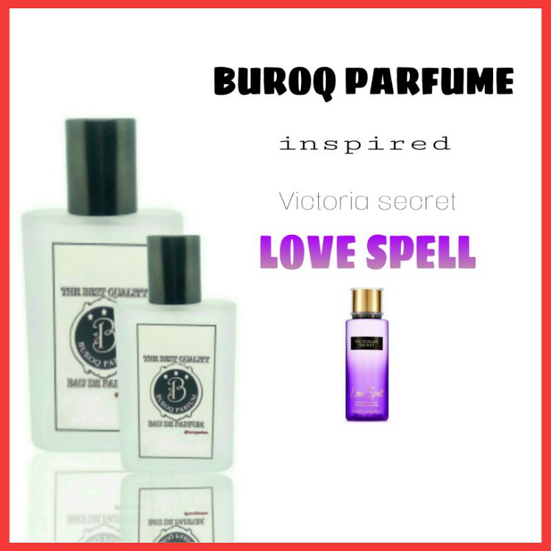 PARFUM VICTORIA LOVE SPELL PARFUME WANITA AROMA SEGAR MANIS PERPADUAN FRUITY BUBLE GUM  _inspired