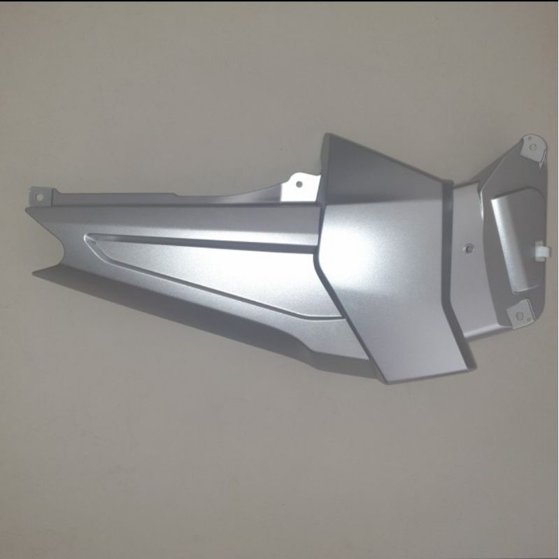 Tutup Aki/cover accu Byson Karbu Silver Kiri Yamaha ORI