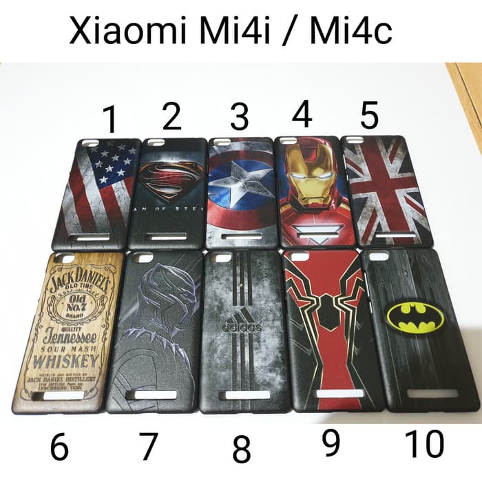 Hardcase Xiaomi Mi4i Mi4c back hard case Casing Hardcase Backcase Mi 4i / Mi 4c