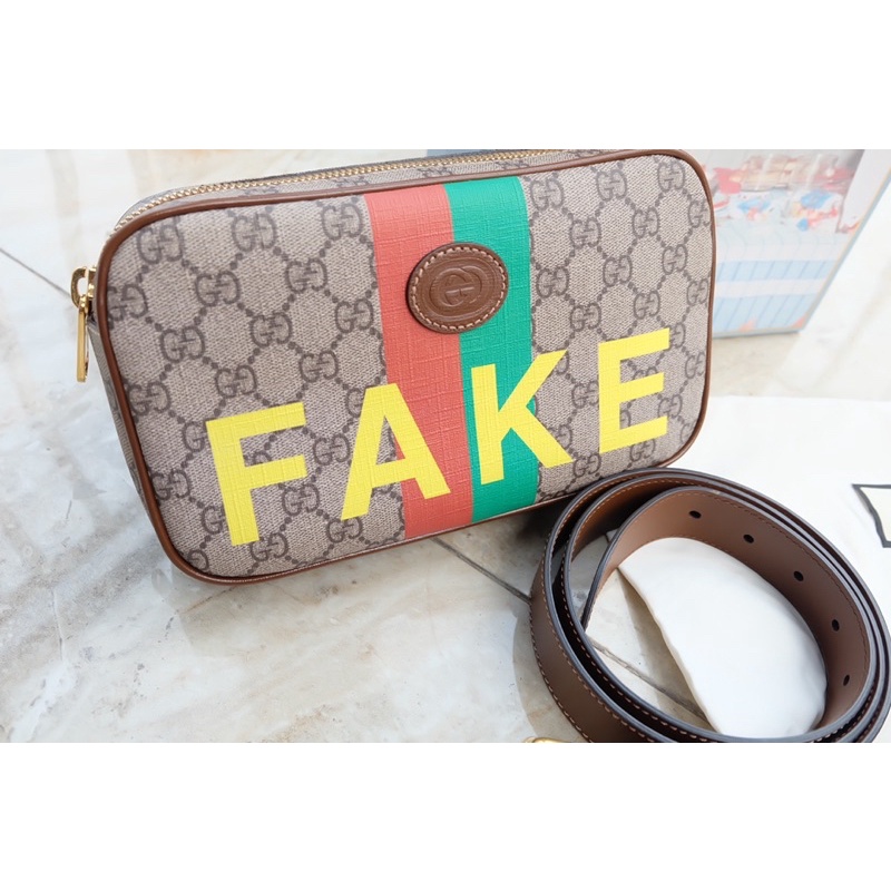 Gucci bumbag / belt bag GG SUPREME FAKE NOT ( unisex )