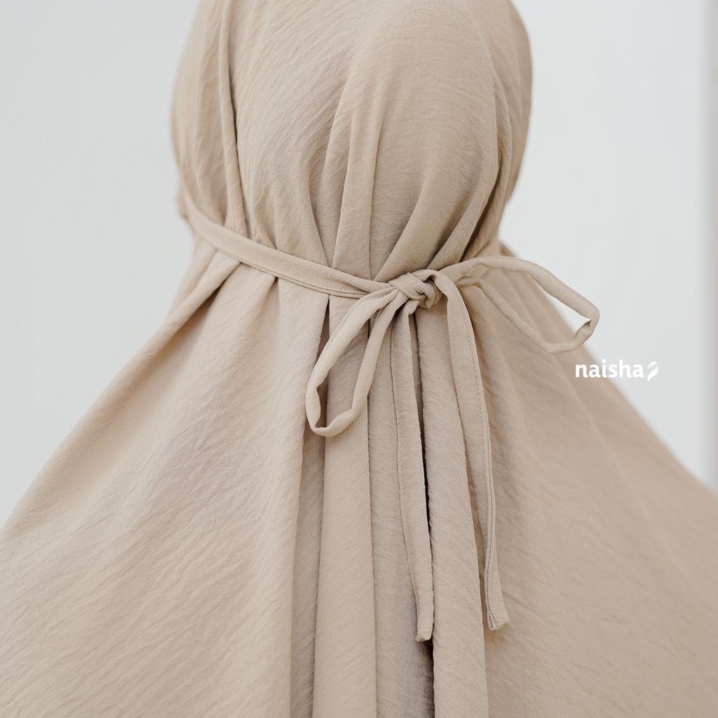 Naisha Official Emira Bergo Crinkle Airflow Jilbab Daily Kasual Muslimah Syari-6