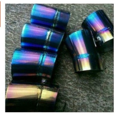 COD  CORONG KNALPOT BLUE RAINBOW UNIVERSAL ORI