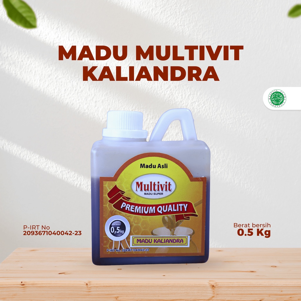 

MADU KALIANDRA MULTIVIT 500gr Drigen || MENINGKATKAN STAMINA DAN DAYA TAHAN TUBUH, MADU MURNI 100%