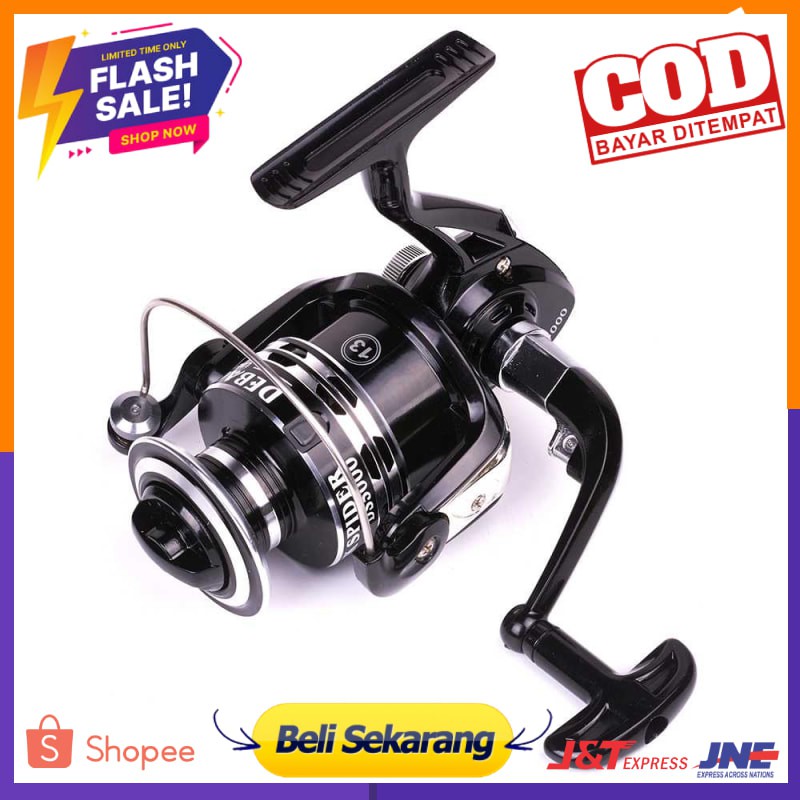 Debao Dark Spider DS4000 Spinning Reel Pancing 5.2:1 12+1 Ball Bearing