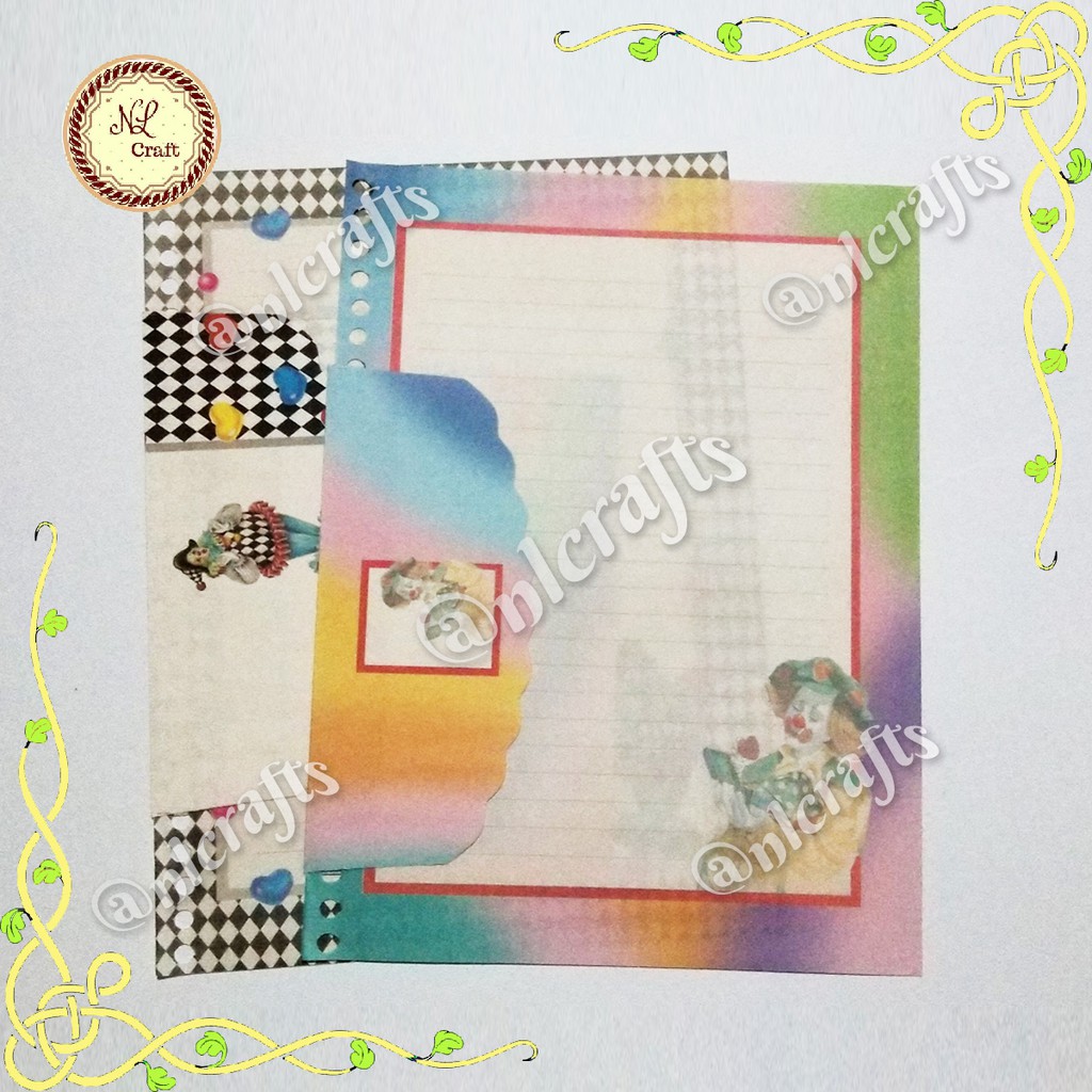 

Paket 5000 Kertas Surat + Amplop Jadul