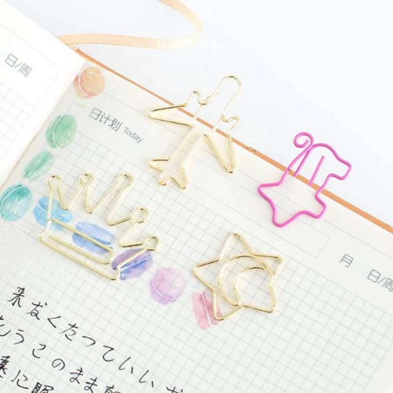 

Pembatas buku/klip kertas motif lucu 7th