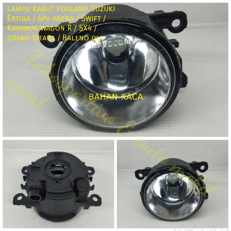 Lampu foglamp kabut Suzuki Ertiga Swift Karimun wagon R APV arena Neo Baleno SX4 grand Vitara splash