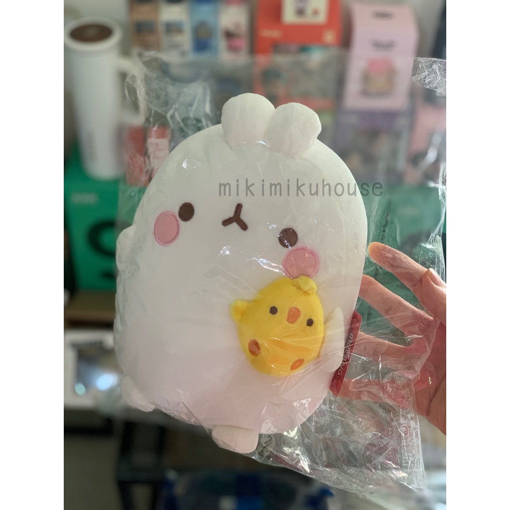 KOREA MOLANG DOLL BONEKA FIGURE MOLANG PIU PIU CUSHION BAG CHARM DOLL