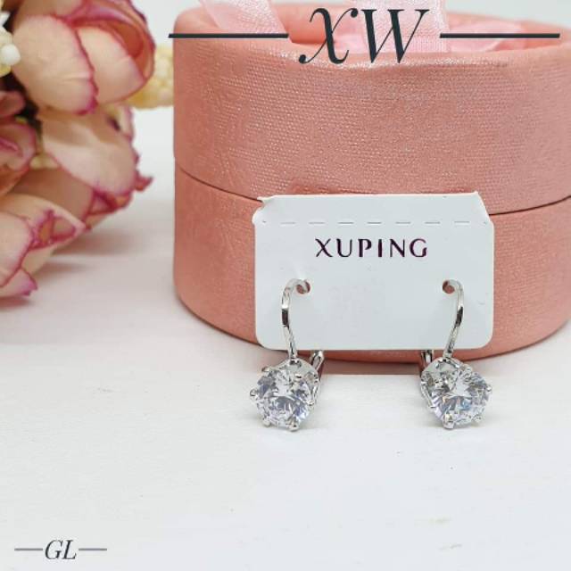 Anting xuping daisy silver E05009