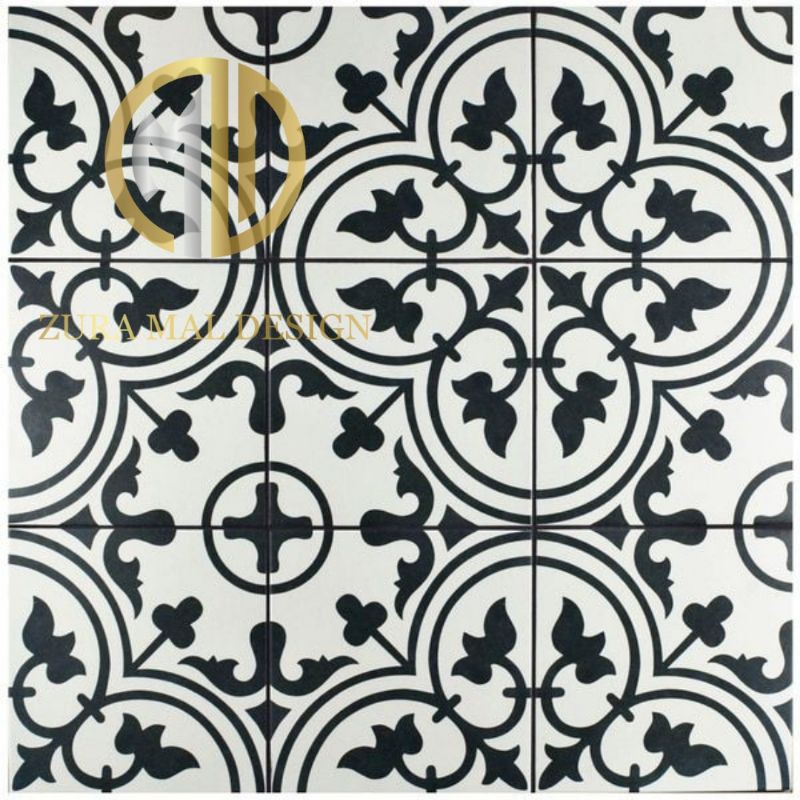 

stencil/cetakn cet motif kramik