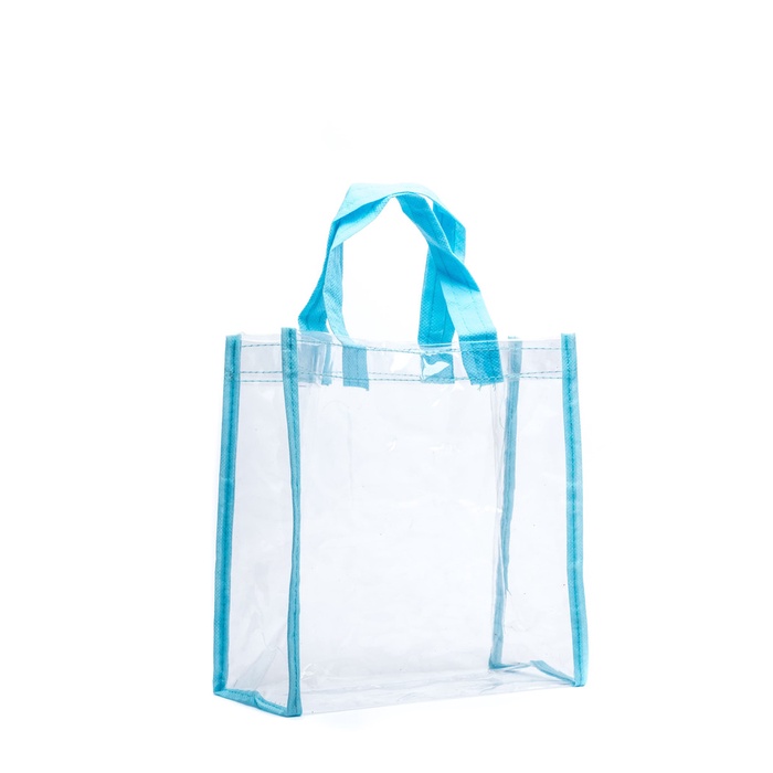 

Promo 6.6!! Tas Mika transparan uk 30 x 15 x 30 Order kak