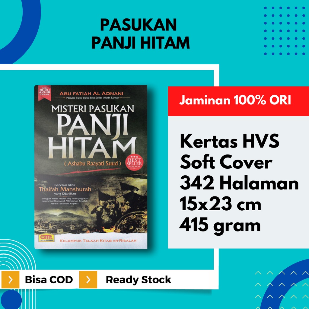 Jual Misteri Pasukan Panji Hitam Pustaka Arafah Original Shopee Indonesia