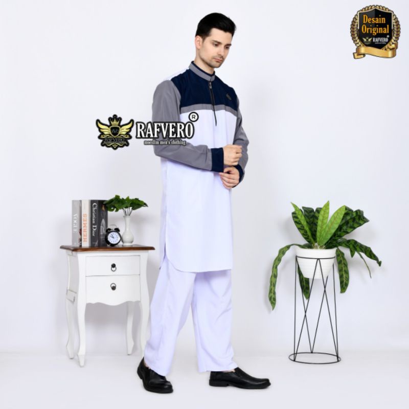 Setelan Jubah/Gamis Muslim Pakistan Pria Original Ajmal #pakaianmuslimpria