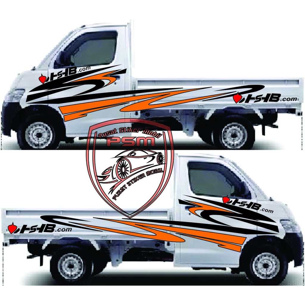 NEW Striping stiker mobil pickup grand max sticker stiker mobil daihatsu pick up grand max