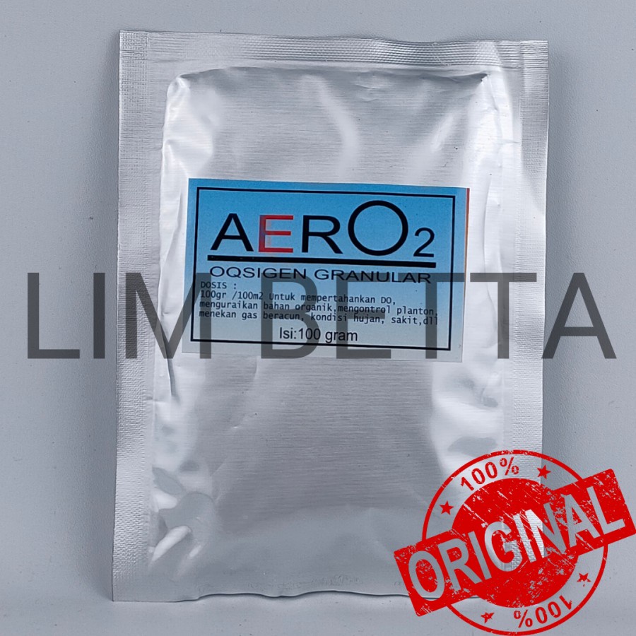 BOSTER AERO2 100 GRAM / OKSIGEN GRANULE / OXYGEN GRANULE