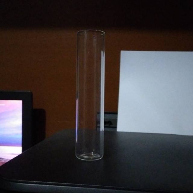Pipa kaca / glass tube D 30 mm x 13 cm