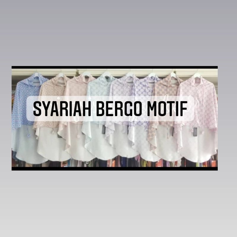 Sisesa khimar syariah bergo